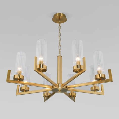 Подвесная люстра 60133/8 латунь