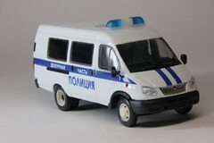 GAZ-3221 Gazelle DPS Police GIBDD Agat Mossar Tantal 1:43