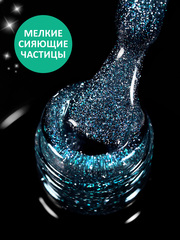 Гель-лак кошачий глаз светоотражащий (Gel polish SPACE CAT FLASH) #19, 8 ml