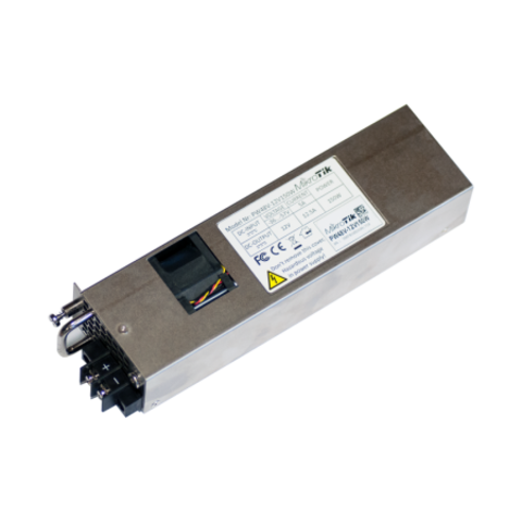 MikroTik Hot Swap 12V 150W -48V DC telecom power supply for CCR1072-1G-8S+