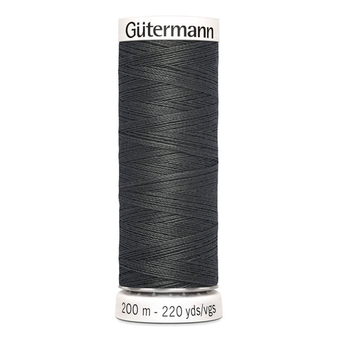 Нить Sew-All 200 м, Gutermann, 036 серый