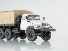 ZIL-131 flatbed truck with awning white-beige Our Trucks #8 (limited edition)