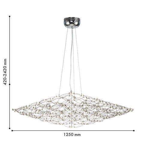 Подвесная светодиодная люстра Favourite Thinner 4305-12P