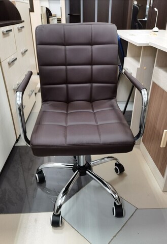 кресло C8545 (коричневая экокожа)