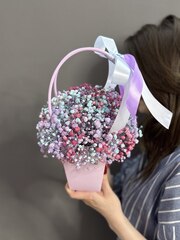 Сумочка с гипсофилой