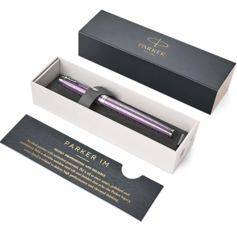 Parker IM Premium - Dark Violet CT, перьевая ручка, F
