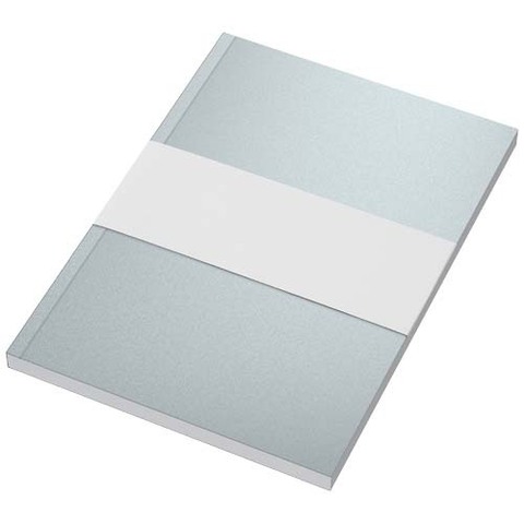 Блокнот формата А5 Novella Austen в мягкой обложке металлик, 100 листов