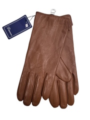 Перчатки. Женские. Материал верха: Кожаные. Подклад: Трикотаж-шерсть. 5 шт в упаковке.