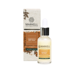 Markell SUPERFOOD Сыворотка для лица ОРЕХОВОЕ ПИТАНИЕ 18+  30мл