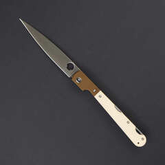Corso Cream White G10 Satin Bronze Bolster