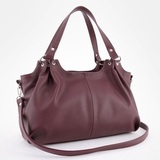 Сумка Саломея 304 гладкий бордо