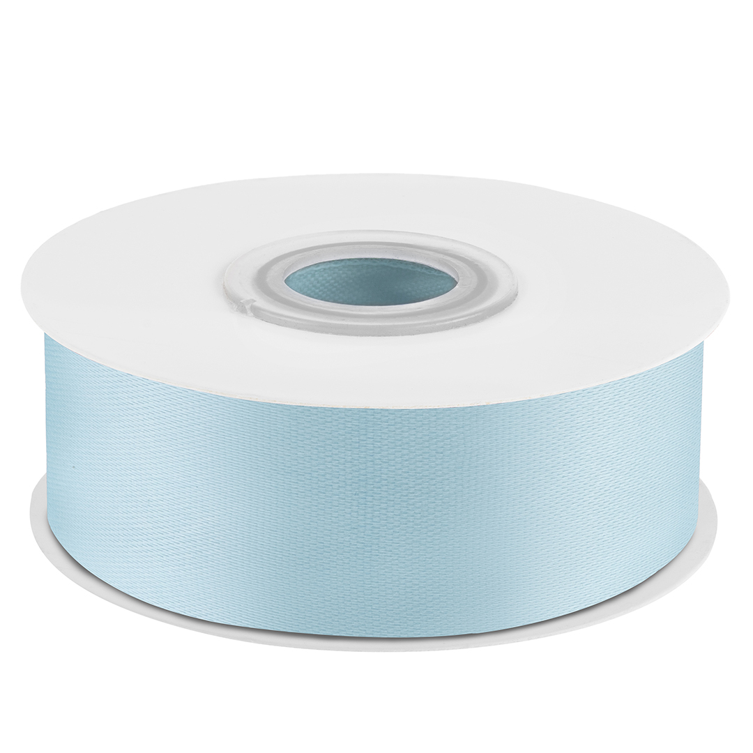 Лента Атласная (2,5см*22,85м) Небесно-голубой.