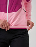 Премиальная куртка для лыж и зимнего бега Nordski Hybrid Pro 2.0 Candy Pink/Fuchsia W женская