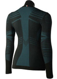Премиальный комплект термобелья Mico Extra Dry Skintech Black-Blue женский
