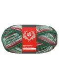 Пряжа Lana Grossa Meilenweit 100 Merino Christmas Lurex 6804