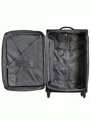 Чемодан Redmond тканевый облегченный большой XL Черный NF05L28BL 77х46х30(+3) см с расширением2