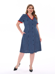 4549 Халат на пуговицах