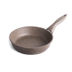 Сковорода классическая 20 см коричневый гранит