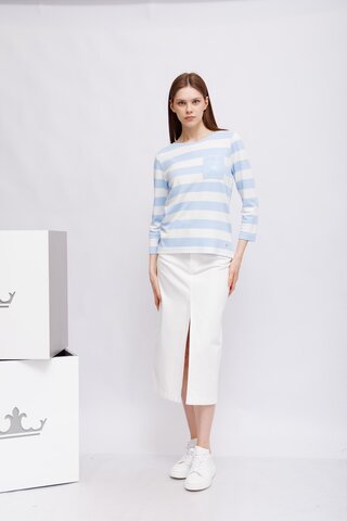 Monari Свитшот из тактильного приятной вискозы, расшитый пайетками