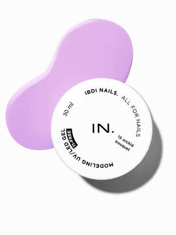 Гель моделирующий IBDI NAILS 13 Orchid bouquet 30мл