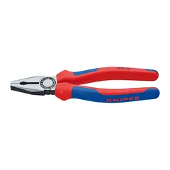 Плоскогубцы комбинированные черненые 200 мм Knipex 03 02 200 SB