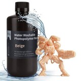 Фотополимерная смола Elegoo Water Washable Resin, бежевая (beige) (1 кг)