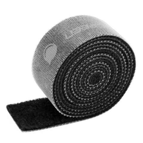 Лента-липучка UGREEN 20mm Cable Tie Band  для стяжки кабелей, 5м LP124, черный