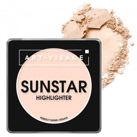 Хайлайтер АртВизаж Sunstar Highlighter 101 White Gold