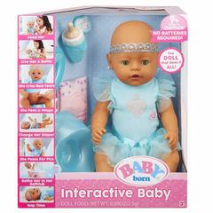 Baby Born интерактивная кукла, зеленые глазки