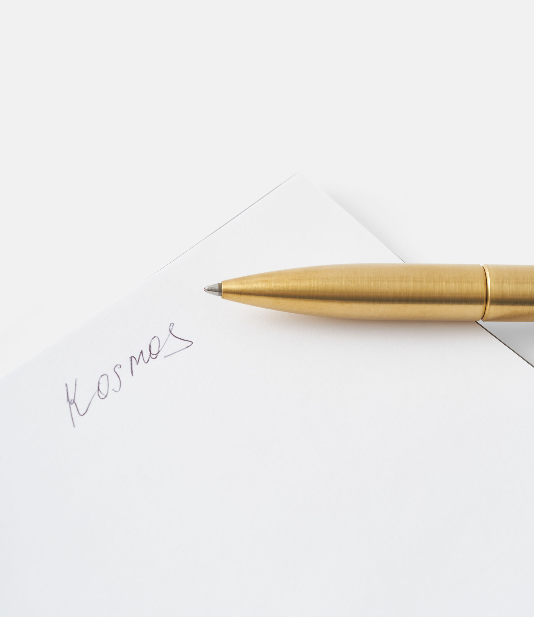 Stilform Kosmos Brass — шариковая ручка из латуни