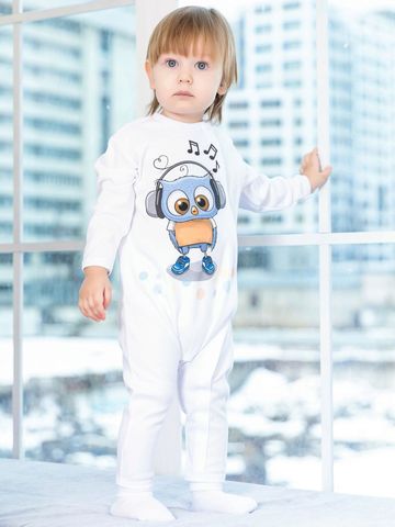 Комбинезон с царапками "Наш совенок"