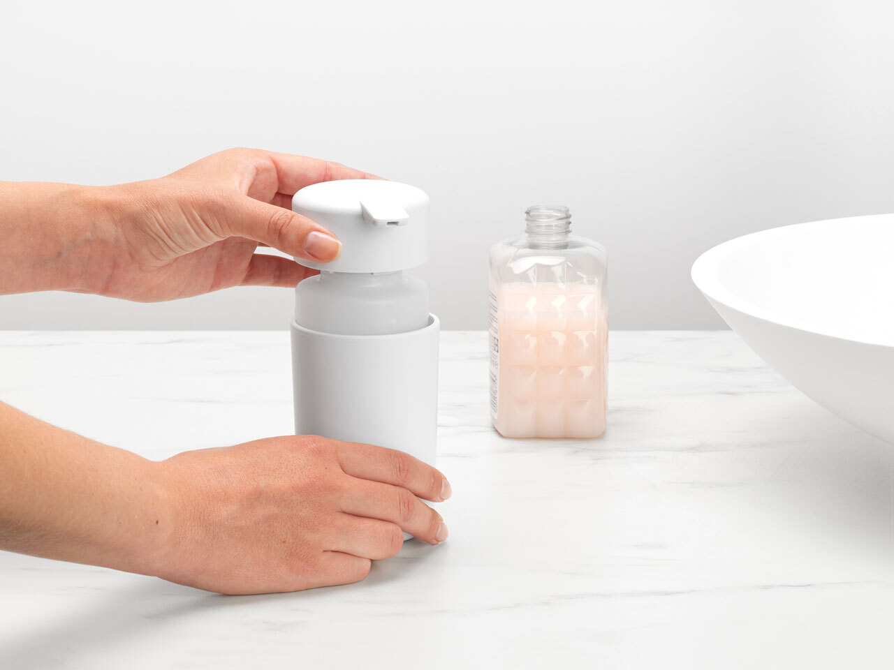 Диспенсер для жидкого мыла ReNew, Белый, арт. 280269 - фото 2