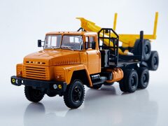 KRAZ-6437 Timber carrier 1:43 Legendary trucks USSR #73