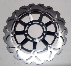 Диск тормозной передний лепестковый на TRIUMPH SPEED TRIPLE 2005-2007 / SPEED TRIPLE R / ABS 2012-2013