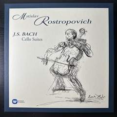 Мстислав Ростропович – Бах: Сюиты для виолончели 4LP (Европа 2016г.)
