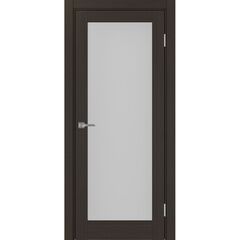 Купить Межкомнатная дверь экошпон Турин 501.2 венге остеклённая