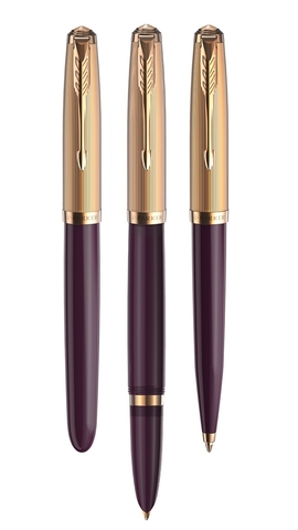 Ручка перьевая Parker 51 Premium, Plum, F (2123516)