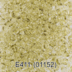 Бисер Чехия "GAMMA" круглый 5 10/0 2.3 мм E411 св.салатовый ( 01152 )