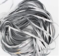 Шнур плоский/тесьма люрекс, ш. 5 мм