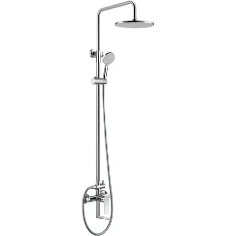 Душевая стойка ABBER Weiss Insel AF8014 с изливом, хром