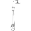 Душевая стойка ABBER Weiss Insel AF8014 с изливом, хром