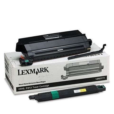 Картридж для принтеров Lexmark C910, C912 черный (black). Ресурс 14000 стр (12N0771)