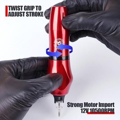 МАШИНКА ДЛЯ ТАТУ/ТАТУАЖА MAST ATOM M5 ROTARY TATTOO PEN MACHINE - RED