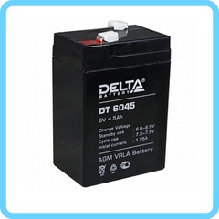 Аккумулятор Delta 6V/4,5A