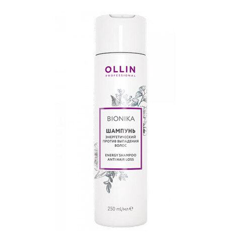 OLLIN BioNika Energy Shampoo Anti Hair Loss - Шампунь энергетический против выпадения волос