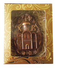 Фигура из шоколада "Христос Воскресе", 115 г