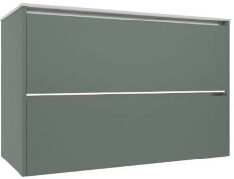 Allen Brau Activity 1.34014.CGM Тумба под раковину, цвет: олива матовый, олива браш