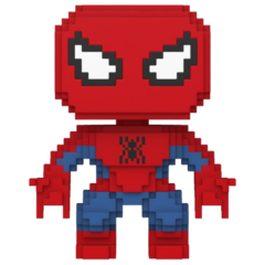 Фигурка Funko POP! 8-Bit Bobble Marvel Spider-Man (Exc)
