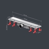 Am.Pm W02SC-U11-050-04SB PrimeFlow Трап для душа линейный универс затвор Tile 50см цвет сталь мат