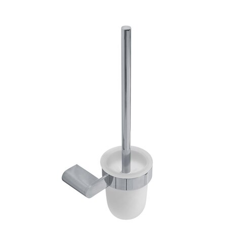 Cezares STYLUS-TBS-V-01 STYLUS-TBS-V-01 Ёршик для унитаза, подвесной, стекло, исполнение хром